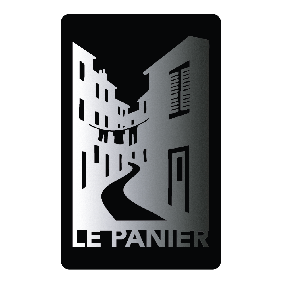 Carte Métal Noir Gravée – Le Panier Marseille