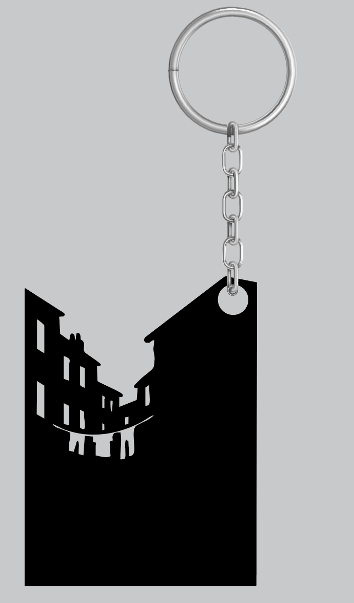 Porte clef quartier le panier marseille