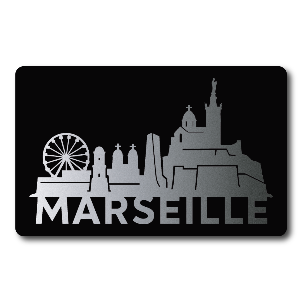 carte gravée marseille 