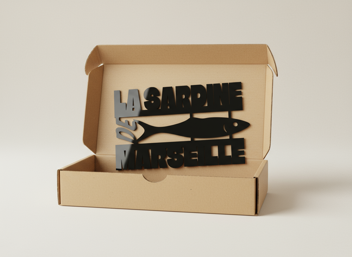 skyline_la_sardine_de_marseille_sur_plexiglass_noir_brillant