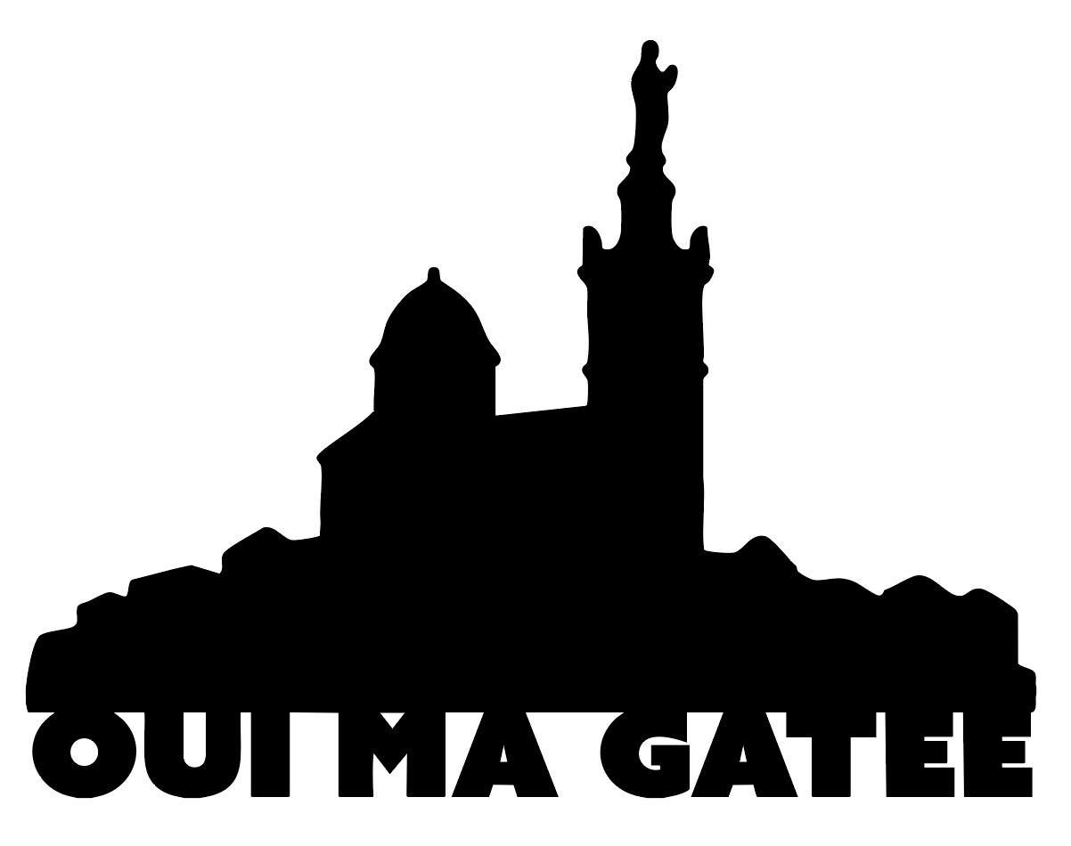 skyline marseille notre dame de la garde et oui ma gatee